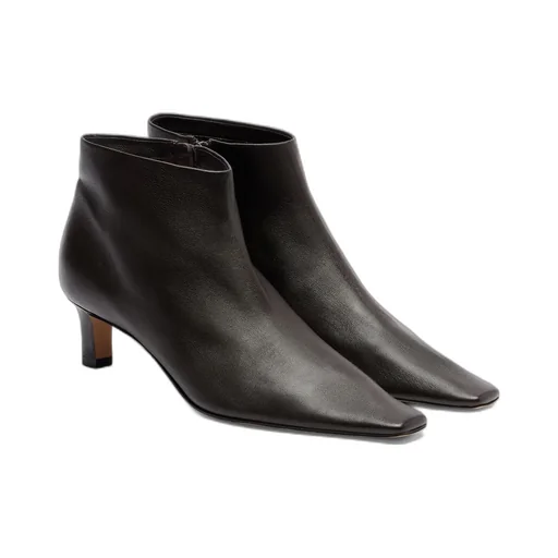 Carla 45 Leather Ankle Boots