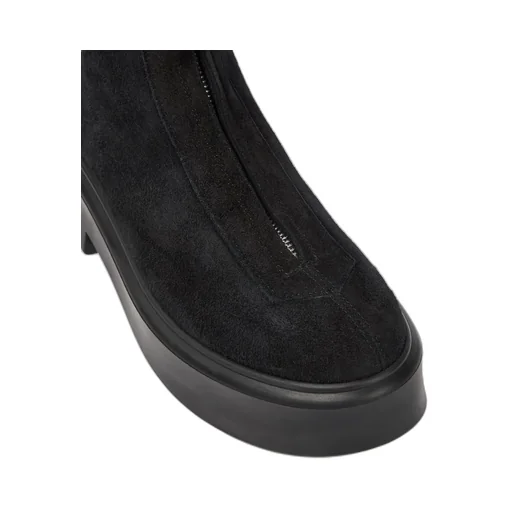 Round Toe Short Boots