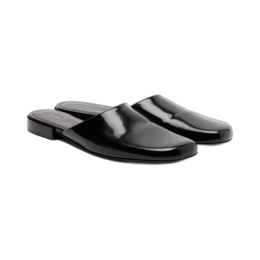 Penelope Leather Mules