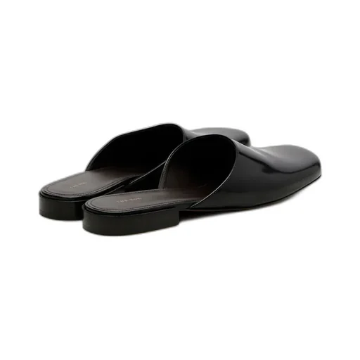 Penelope Leather Mules