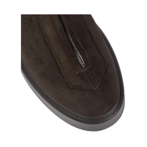 Round-Toe Ankle Boots