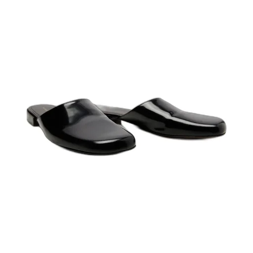Penelope Leather Mules