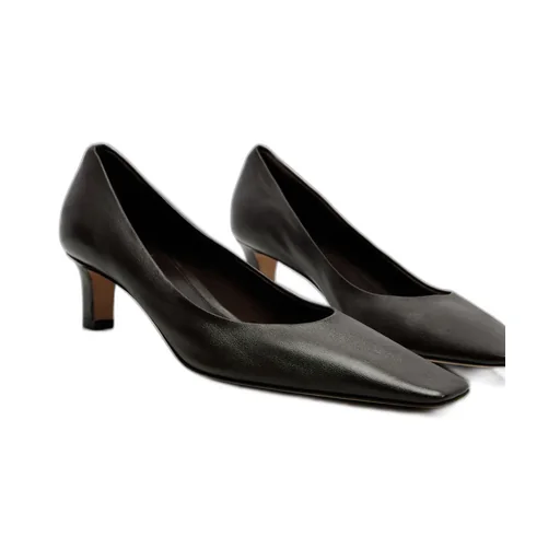 Carla 45 Leather Pumps