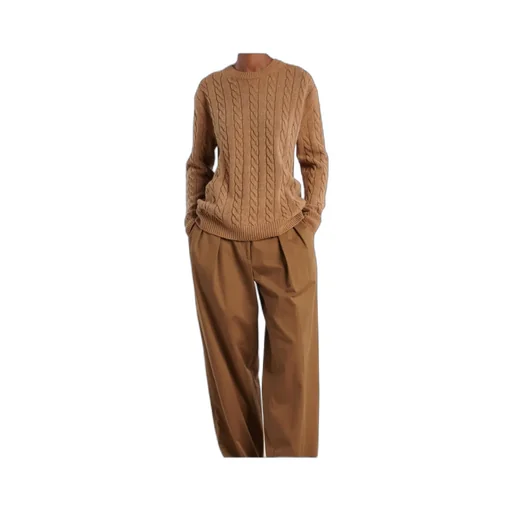Lido Cable-Knit Wool Sweater