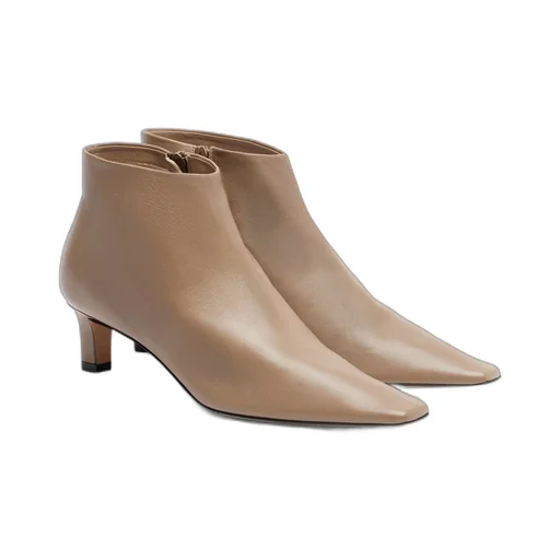 Square Toe Ankle Boots