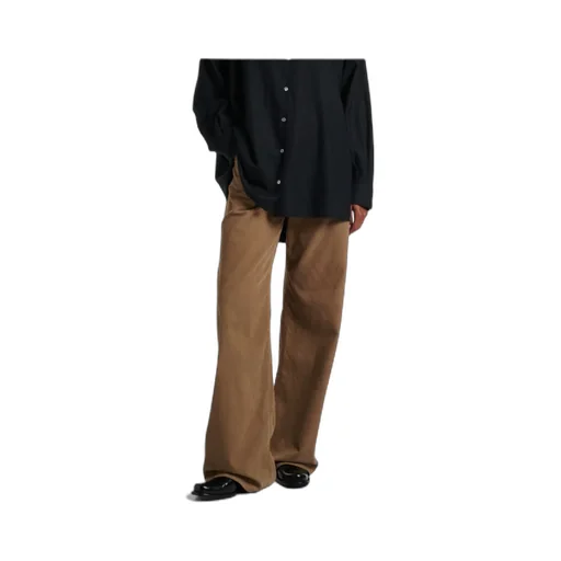 Eglitta Low-Rise Corduroy Wide-Leg Pants