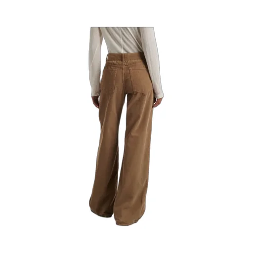 Eglitta Low-Rise Corduroy Wide-Leg Pants