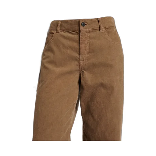 Eglitta Low-Rise Corduroy Wide-Leg Pants