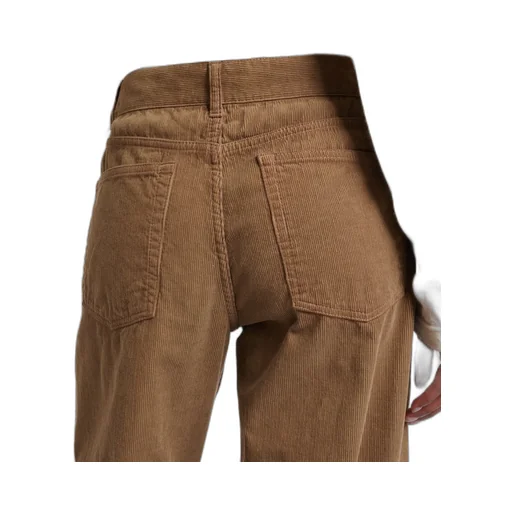 Eglitta Low-Rise Corduroy Wide-Leg Pants