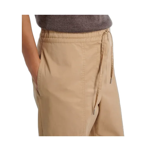 Mende Cotton And Cashmere Wide-Leg Pants
