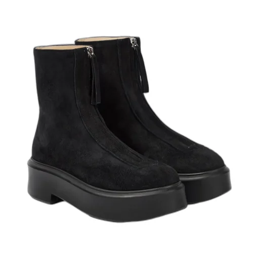 Round Toe Short Boots