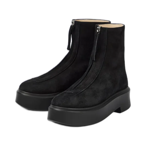 Round Toe Short Boots