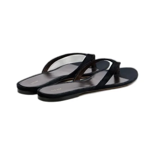 Sacha Velvet Thong Sandals