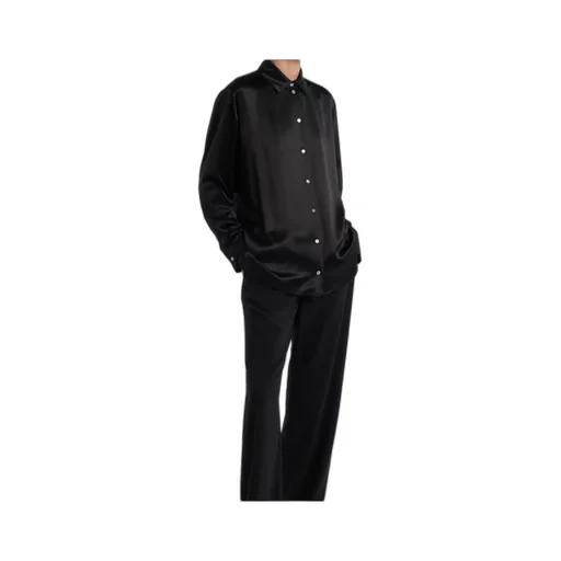 Lapel Long-Sleeved Shirt