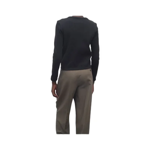 Button-Front Cotton Cardigan