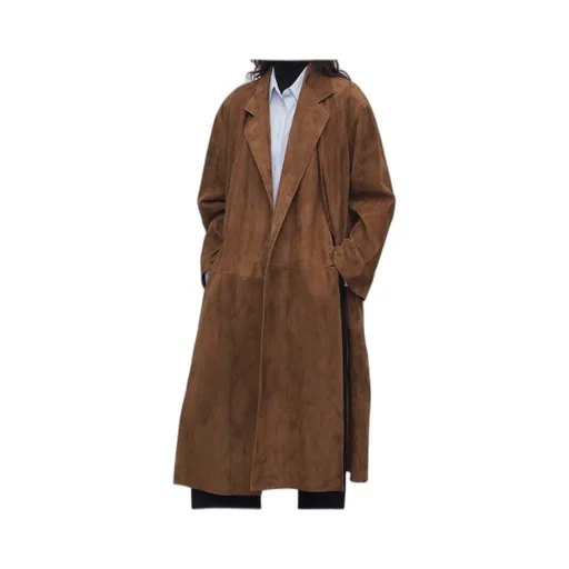 Serenis Detachable Collar Coat