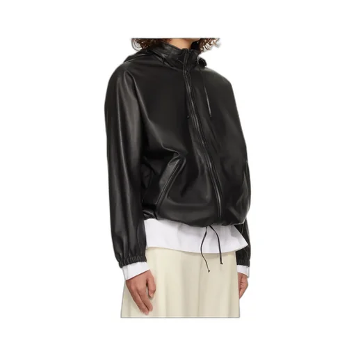 Long Sleeve Leather Jacket
