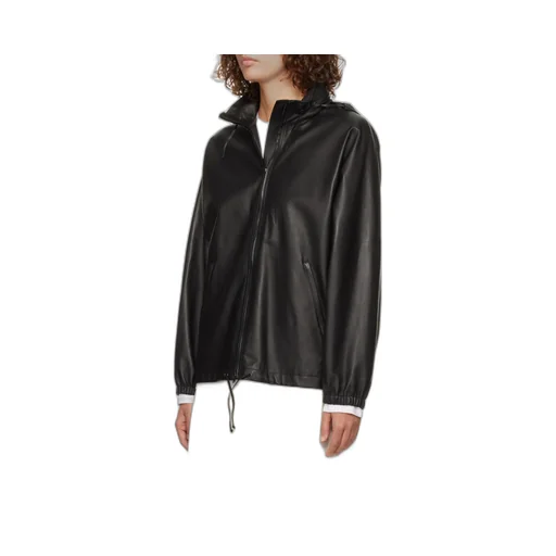 Long Sleeve Leather Jacket