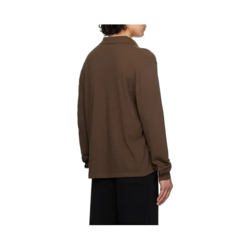 Long-Sleeved Polo Shirt