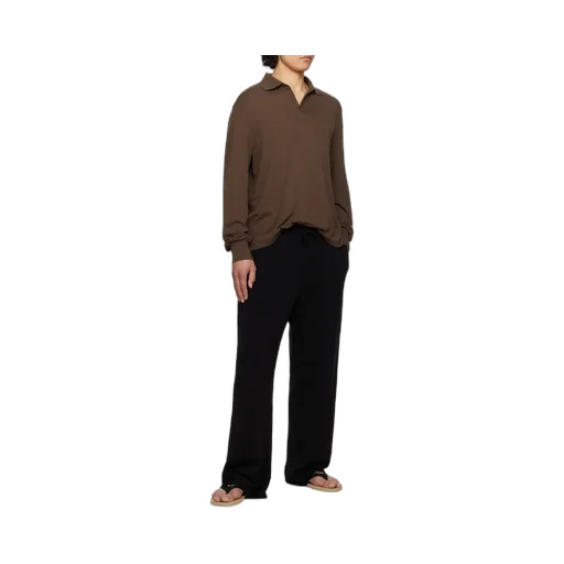 Long-Sleeved Polo Shirt