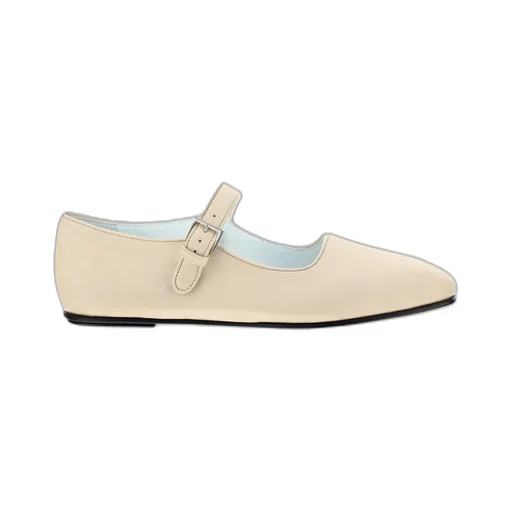 Ava Leather Ballerina Shoes