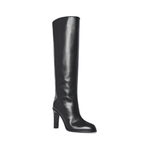 Pointed High-Heeled Boots