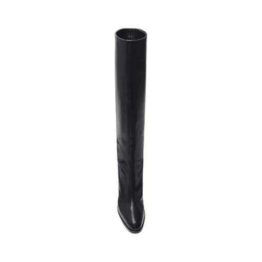 Pointed High-Heeled Boots