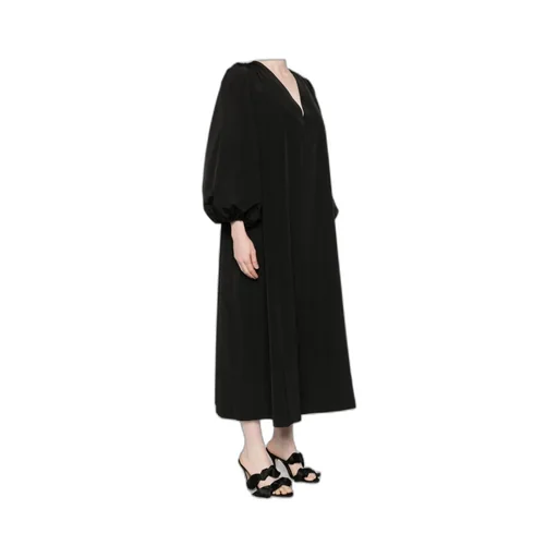 Beauvoir V-Neck Midi Dress