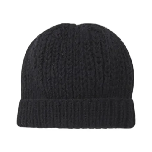 Rib Cashmere Wool Hat