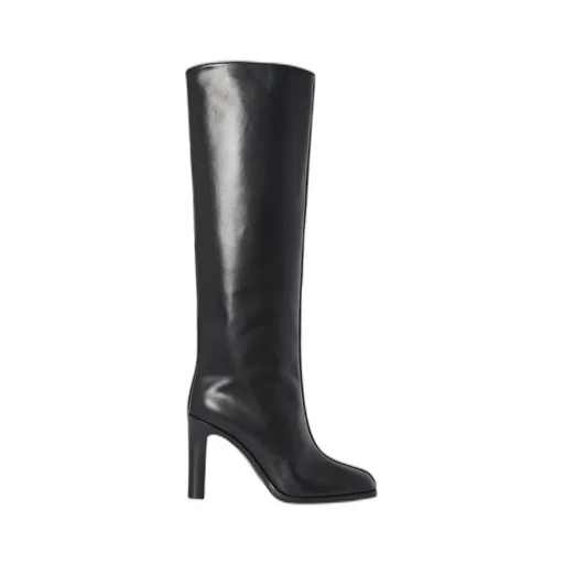 Pointed High-Heeled Boots