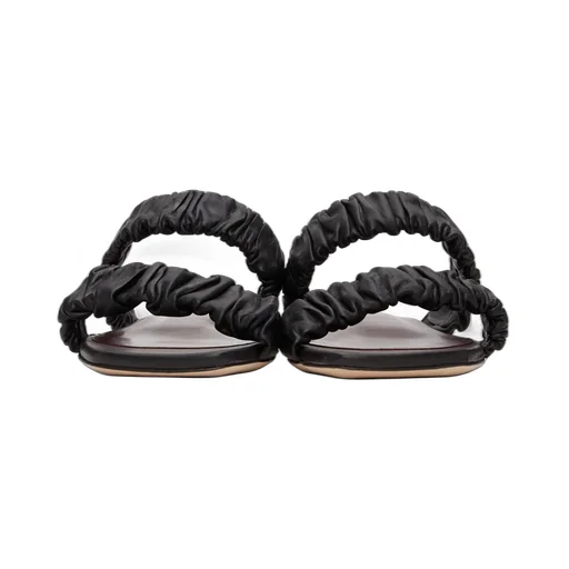 Maya Leather Flat Sandals