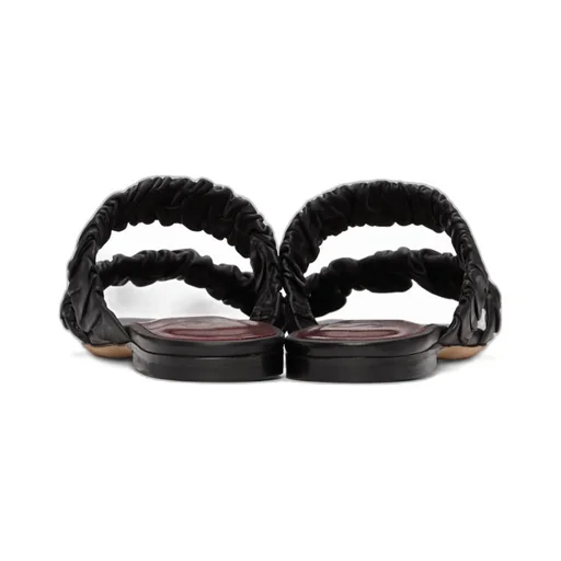 Maya Leather Flat Sandals