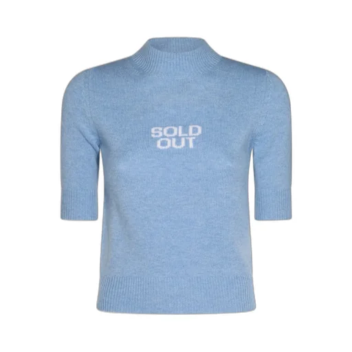 Mock Neck Short-Sleeved Jumper