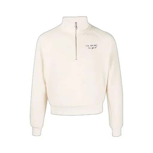 Embroidered-Logo Fleece Sweatshirt