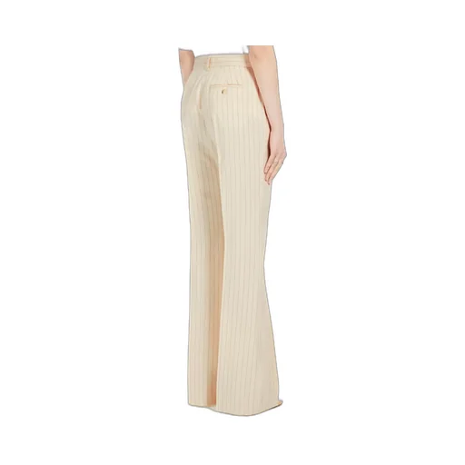 Striped Flared Trousers