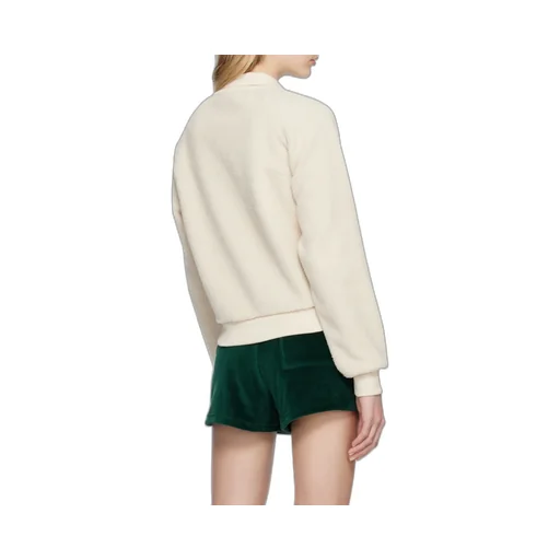 Embroidered-Logo Fleece Sweatshirt