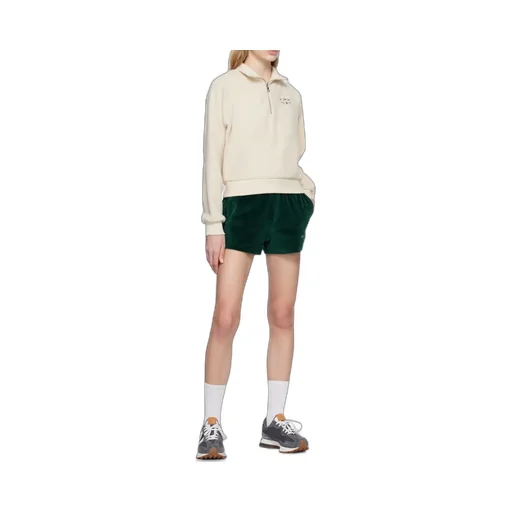 Embroidered-Logo Fleece Sweatshirt
