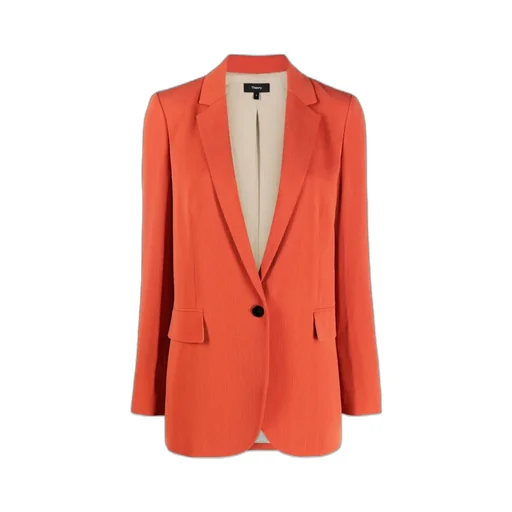 Single-Breasted Tailored Blazer
