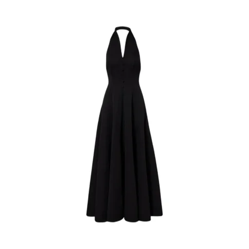 Backless Halter Dress