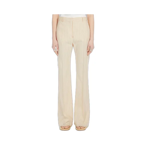 Striped Flared Trousers