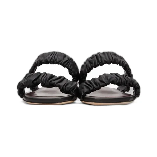 Maya Leather Flat Sandals