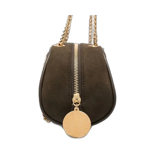 Zippered Shoulder Bag
