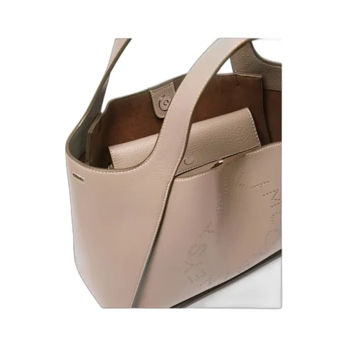 Logo Detailed Top Handle Bag