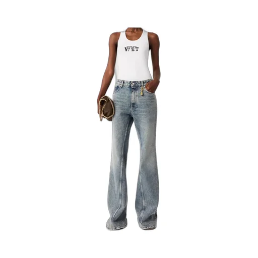 Vintage Wash Bootcut Jeans