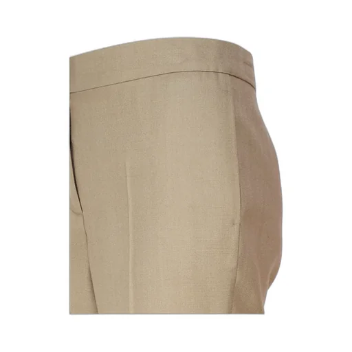 Mid-Rise Straight-Leg Tailored Trousers