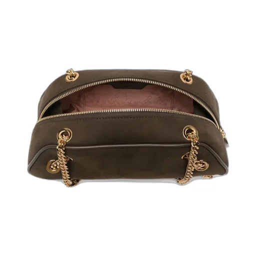 Zippered Shoulder Bag
