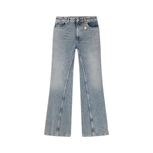 Vintage Wash Bootcut Jeans