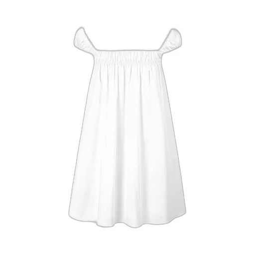 Straight Collar Dress