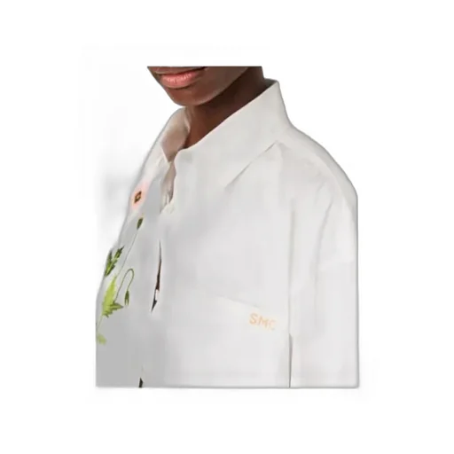 Floral Embroidered Shirt