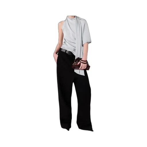 Draped Asymmetric Top